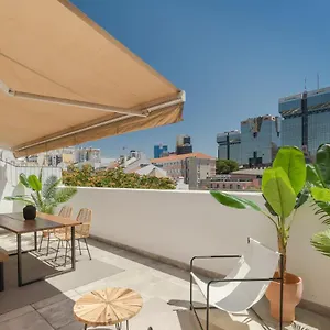  Apartamento Casa Boma - Lighting With Private Balcony - Campolide I